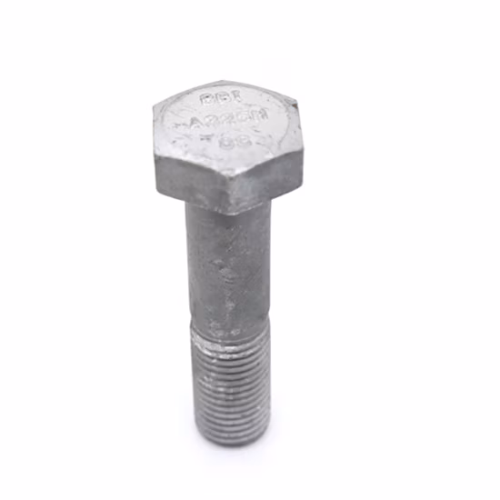 M14/M16/M18/M20 Sechskantschrauben aus Kohlenstoffstahl, Außensechskantschraube DIN933, Schrauben für Strommasten